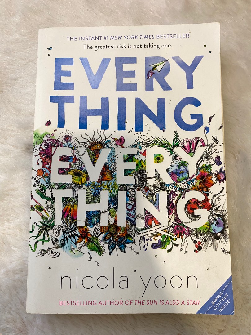 Everything, Everything by Nicola Yoon book, Hobbies & Toys, Books ...