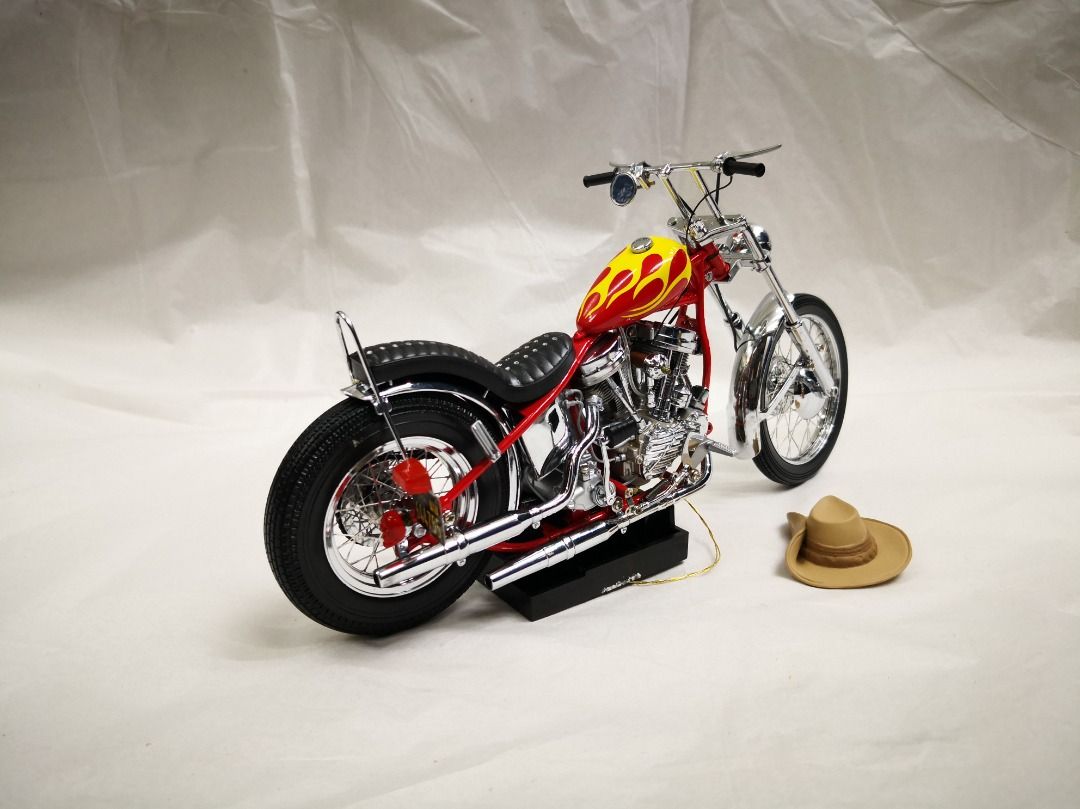 Franklin Mint - 1/10 Harley Easy Rider Billy Bike 1969, 興趣及遊戲, 玩具 & 遊戲類 ...