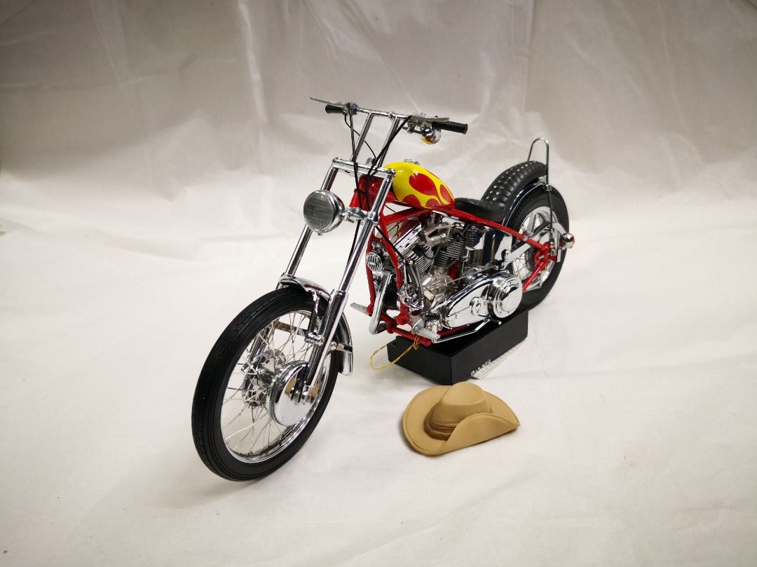 Franklin Mint - 1/10 Harley Easy Rider Billy Bike 1969, 興趣及遊戲, 玩具 & 遊戲類 ...