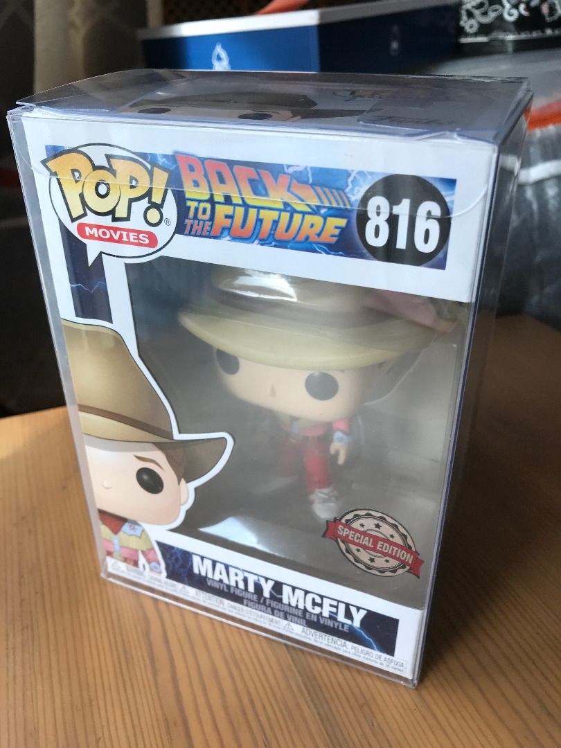 Funko Pop! Movies Back To The Future 2 Marty McFly (w Skateboard) Underground Toys Exclusive Figure #245 de la Collection - FR