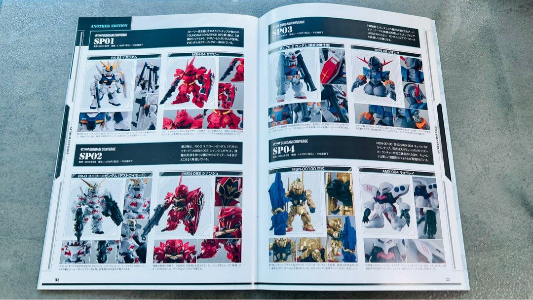 FW FUSION WORKS GUNDAM CONVERGE COMPLETE BOOK Catalogue 書 資料集