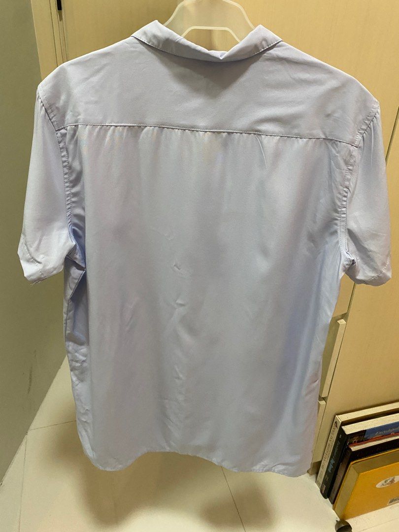 Light Blue Turn Down Collar Short Sleeve Polo (Category: Tshirts & Polo Shirts ) located in Rizal. Submitted by angelogarcy (Listing ID 1344350442, Image 2). Description: - Pay via GCash Express Send - Buyer shoulders delivery fee.