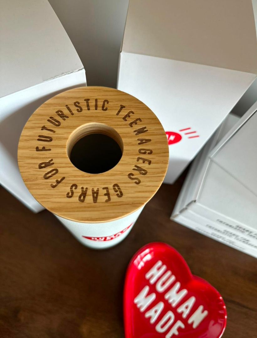 Human Made Bottle Tissue Case 鋼製紙巾盒Heart Ceramics Tray 心形