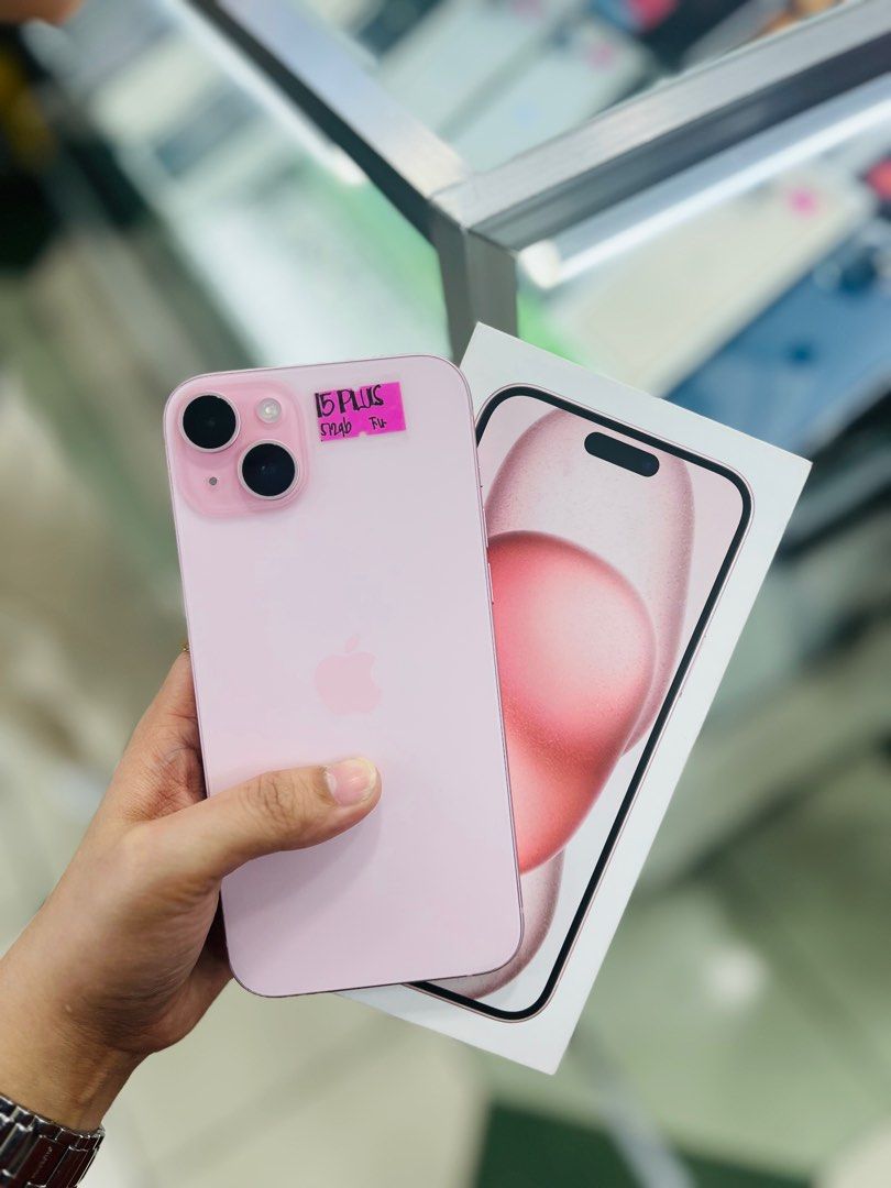 IPhone 15 Plus 512GB Openline 98BH no issues NTC APPROVED (Category: iPhone 15 Series) located in San Juan City. Submitted by najihahtelecomshop2018 (Listing ID 1344405535, Image 2). Description: FOR SALE | TRADE / SWAP (RFS: Buy and Sell) ⬇️QUICK SPECS⬇️ iPhone 15 plus 512GB ( other GB are also available) 98% Battery Health ( Higher BH are available also “Price Difference“ ) Openline No hidden Issues NO history of Repair No icloud Issues Reset A