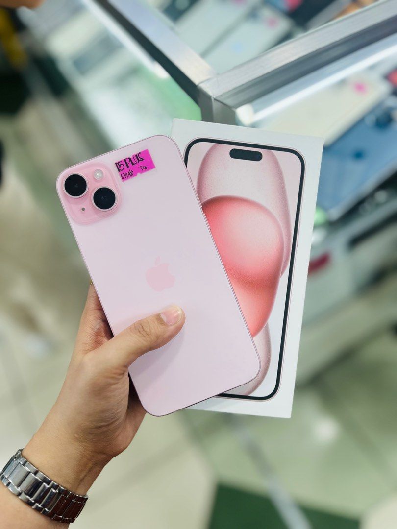 IPhone 15 Plus 512GB Openline 98BH no issues NTC APPROVED (Category: iPhone 15 Series) located in San Juan City. Submitted by najihahtelecomshop2018 (Listing ID 1344405535, Image 1). Description: FOR SALE | TRADE / SWAP (RFS: Buy and Sell) ⬇️QUICK SPECS⬇️ iPhone 15 plus 512GB ( other GB are also available) 98% Battery Health ( Higher BH are available also “Price Difference“ ) Openline No hidden Issues NO history of Repair No icloud Issues Reset A