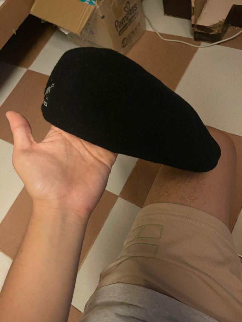Kangol beret (Category: Activewear) located in Davao. Submitted by chazzy1228 (Listing ID 1344429062, Image 2). Description: Kangol beret hat Medium size Excellent condition Color rate 9.7.