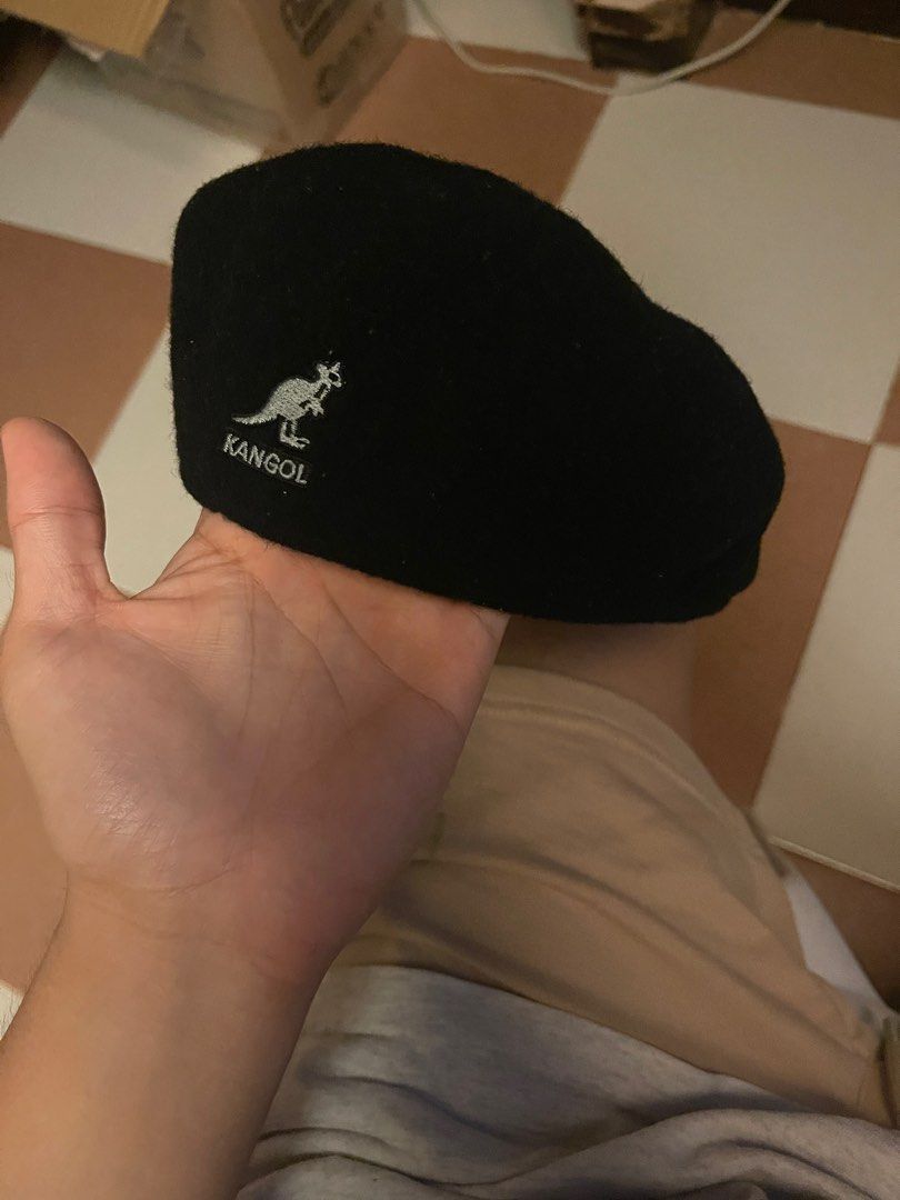 Kangol beret (Category: Activewear) located in Davao. Submitted by chazzy1228 (Listing ID 1344429062, Image 1). Description: Kangol beret hat Medium size Excellent condition Color rate 9.7.