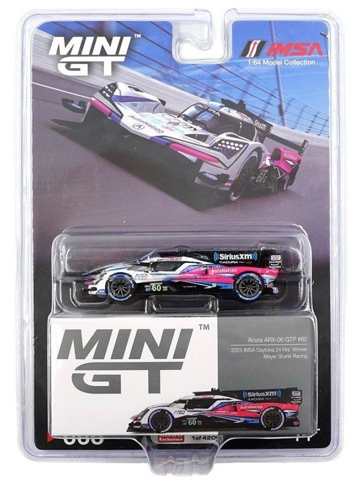 MINI GT Acura ARX-06 GTP #60 MEYER SHANK RACING 2023 IMSA DAYTONA 24 ...