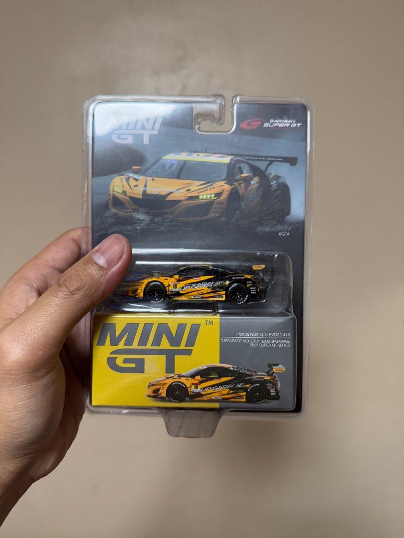 Mini Gt Honda nsx gt3 evo22 (Category: Vehicle & Diecast Models) located in Manila. Submitted by jongabor (Listing ID 1344396667, Image 1). Description: 900 only Gcash or BPI Lalamove or Grab Manila.