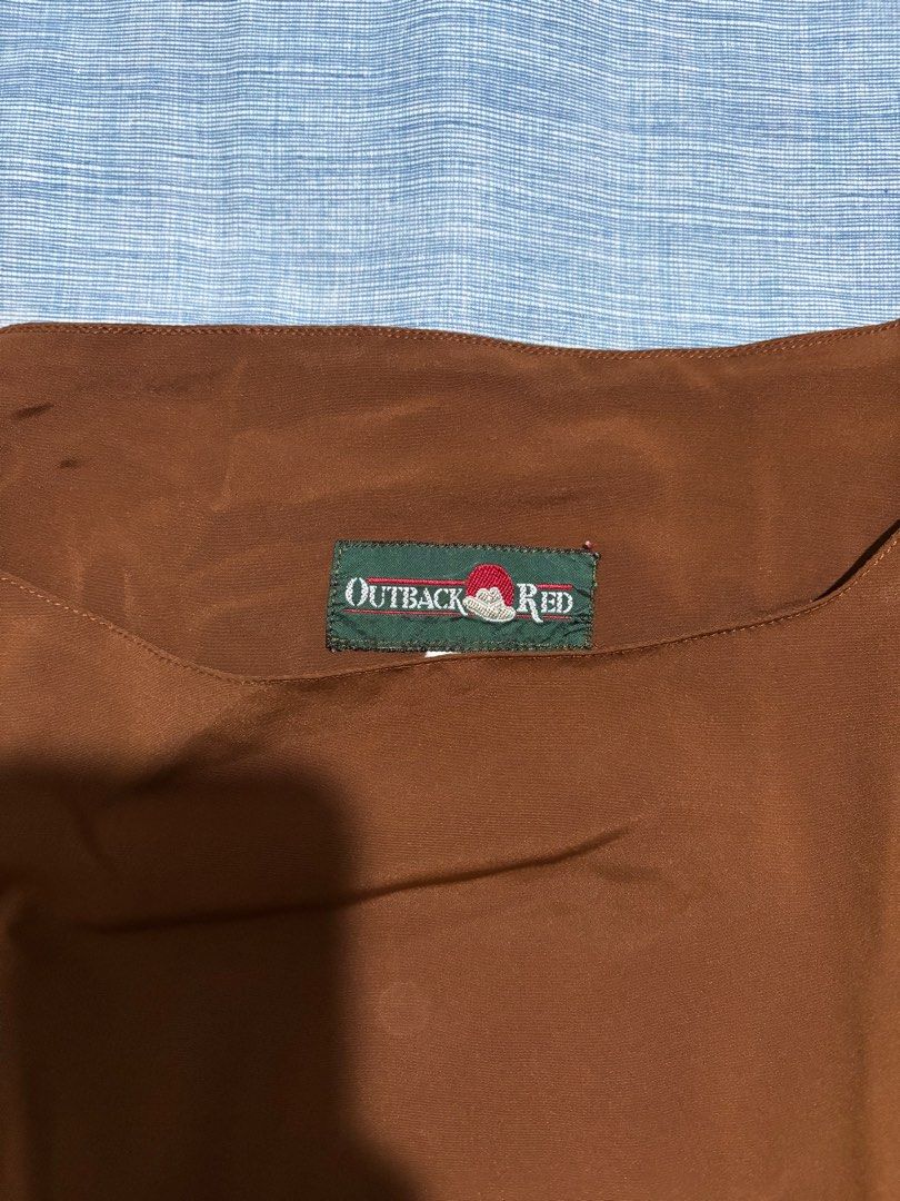 Mustard Brown Top (Category: Sleeveless) located in Pasig City. Submitted by fromfrances (Listing ID 1344390701, Image 2). Description: See 3rd picture for measurements (has minor flaw, see 4th pic MOP: Gcash SF & MOD c/o and to be booked by buyer .