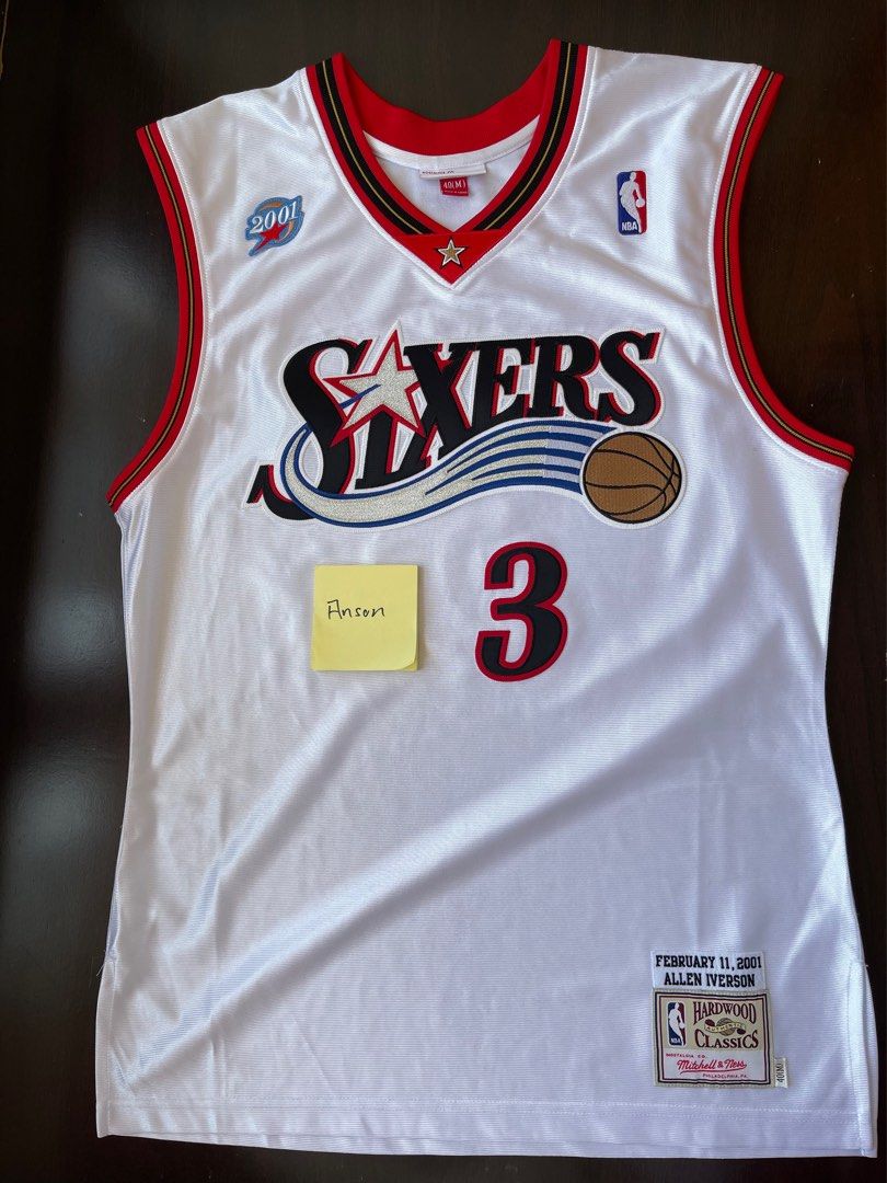 Mitchell and ness iverson jersey sales
