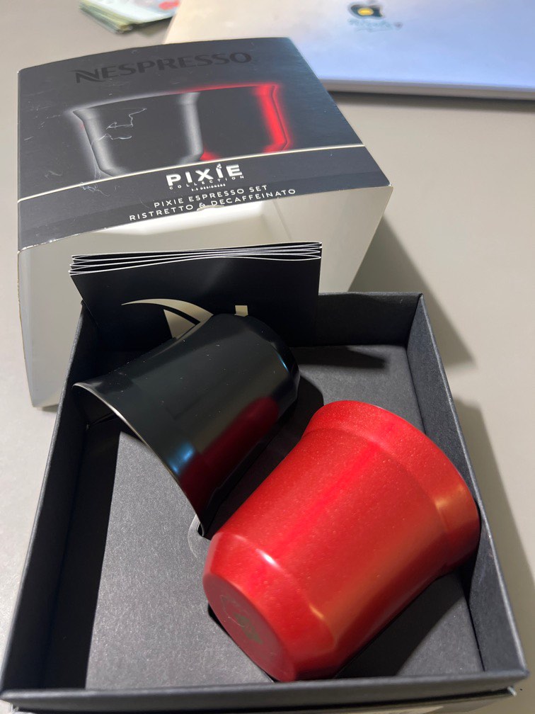 Nespresso Pixie Espresso Set, Food & Drinks, Beverages on Carousell