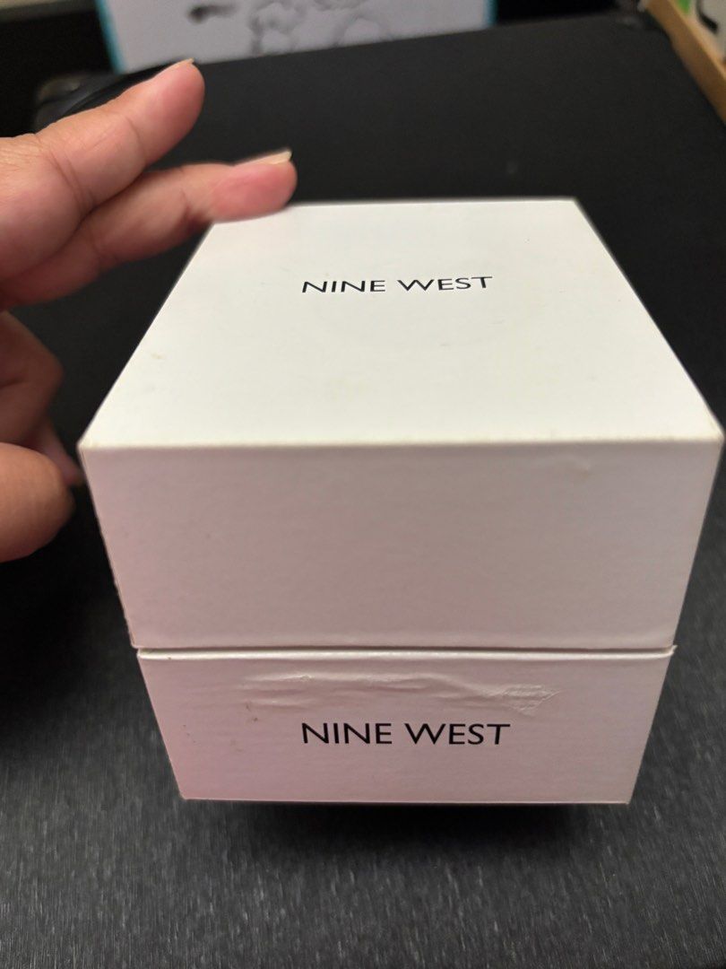Nine West Green Watch (Category: Women's Watches) located in Manila. Submitted by gabdeclutter (Listing ID 1344431348, Image 2). Description: Used for an internship Has a tiny scratch In Original Box Negotiable.