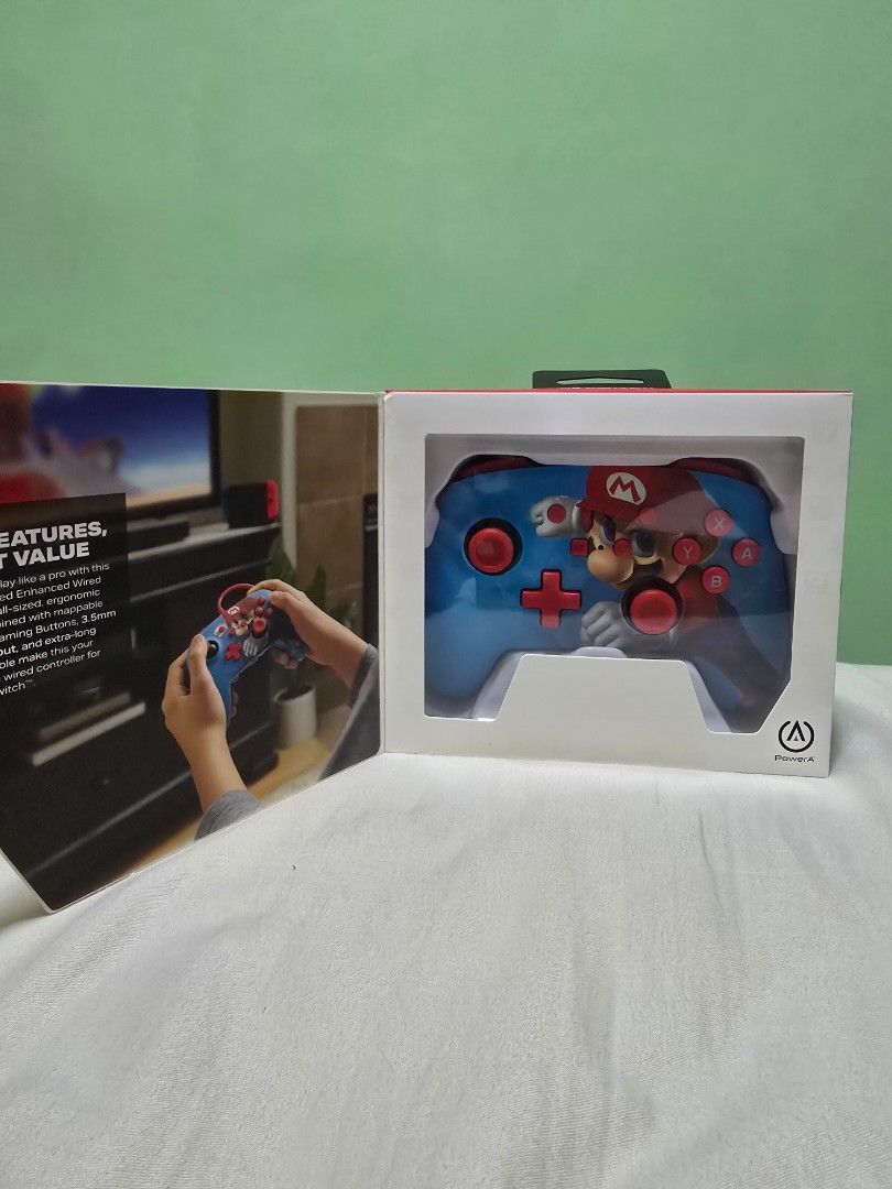 Nintendo Switch Controller (Wired) (Category: Controllers) located in Singapore. Submitted by build.lah (Listing ID 1344388991, Image 2). Description: BNIB DM for more meet-ups enquires..