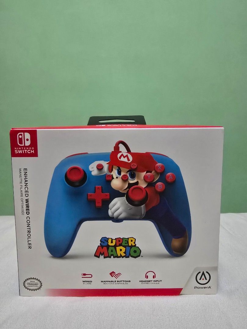 Nintendo Switch Controller (Wired) (Category: Controllers) located in Singapore. Submitted by build.lah (Listing ID 1344388991, Image 1). Description: BNIB DM for more meet-ups enquires..
