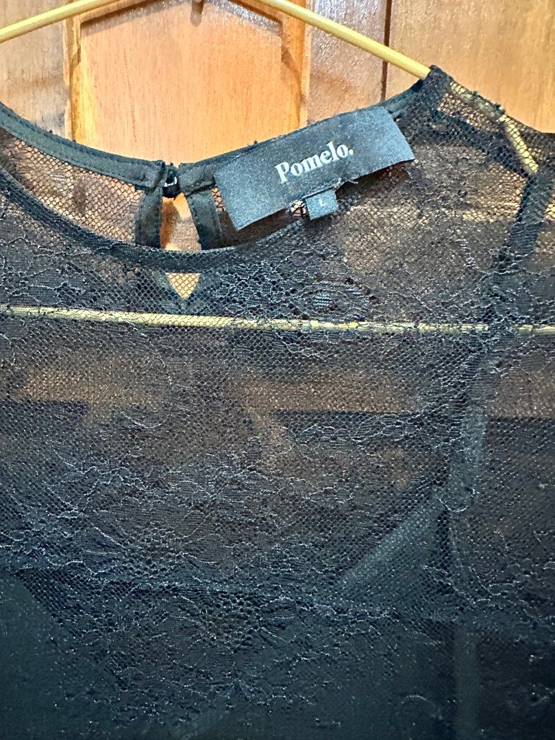 Pomelo Lace Dress (Category: Dresses) located in Paranaque City. Submitted by applemt (Listing ID 1311370344, Image 3). Description: With inner dress, super nice IRL! .