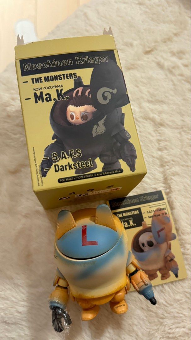 THE MONSTERS 横山宏 Ma.K. labubu POPMART Amazon.com: POP MART The Monsters x Kow Yokoyama Ma.K. Blind