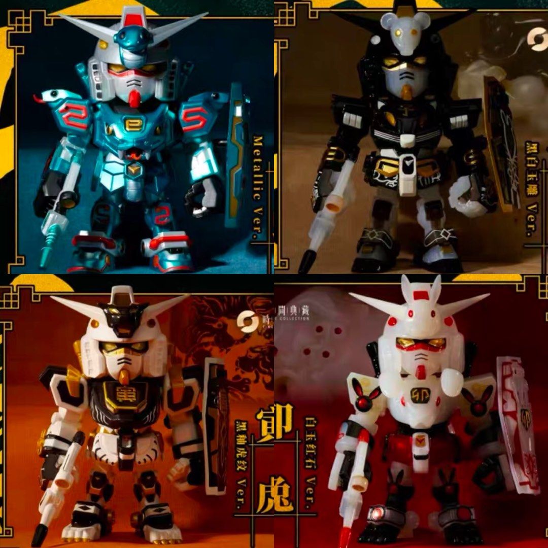 QMSV Mini X Bandai Namco Gundam 12 Zodiac Chinese New Year 2025