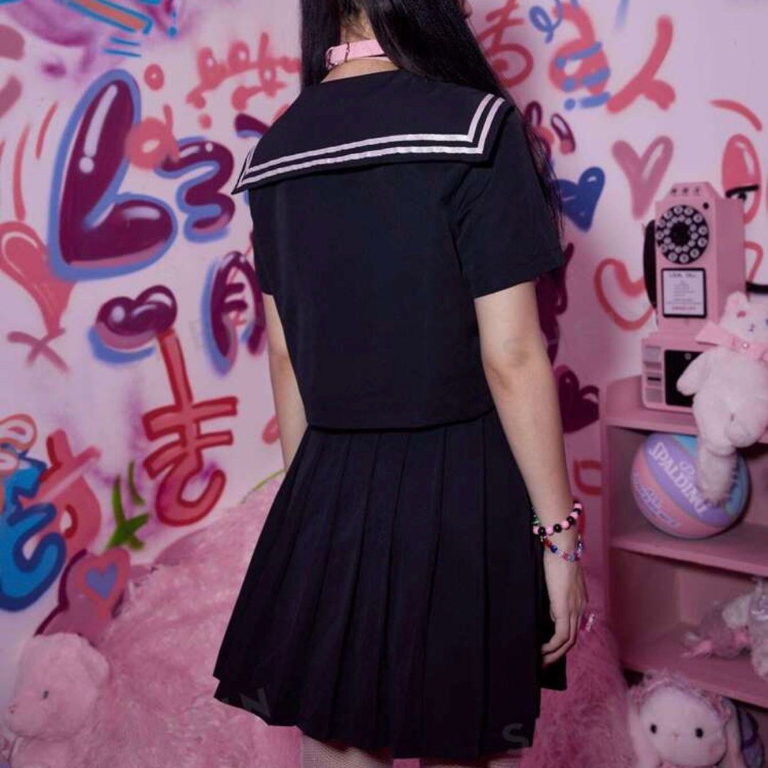 SHEIN School Girl Uniform (Category: Sets or Coordinates) located in Manila. Submitted by biancalouiseumali (Listing ID 1344300149, Image 2). Description: .