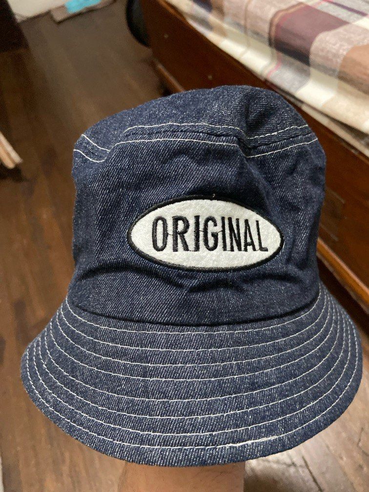 Sm accessories MSENSE Bucket hats (Category: Caps & Hats) located in Manila. Submitted by freddiectable (Listing ID 1344393612, Image 2). Description: MSENSE Unisex bucket hat (SM Accessories) Color: 1: light blue, 2: Dark blue (Same material with denim jeans) ₱150.00 each.