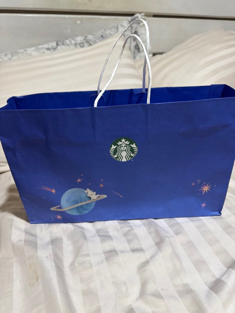Starbucks Tin can (Category: Water Bottles & Tumblers) located in Manila. Submitted by hellokittyjhoe (Listing ID 1344389787, Image 3). Description: With paper bag.