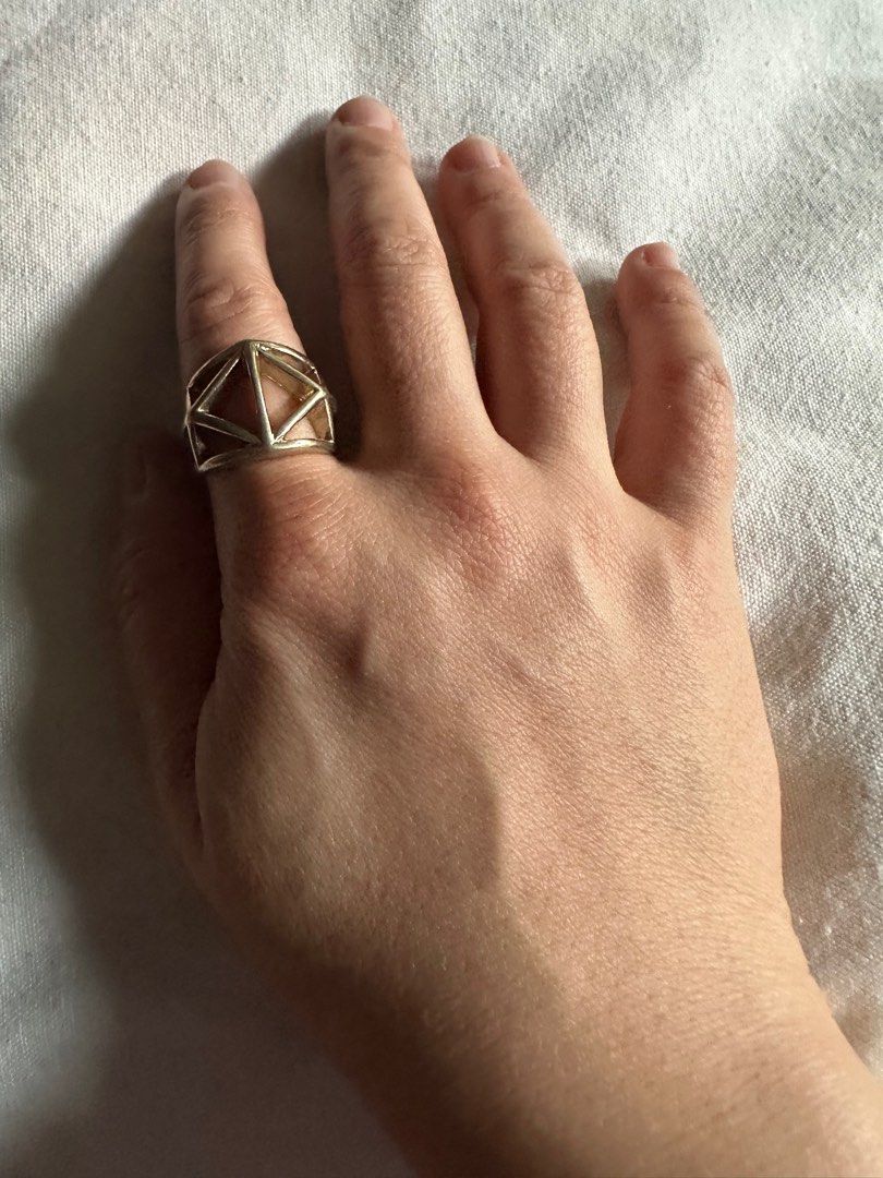 Statement ring (Category: Rings) located in Paranaque City. Submitted by brandedforlife (Listing ID 1344309312, Image 3). Description: Costume jewelry / very artsy / can be worn everyday .