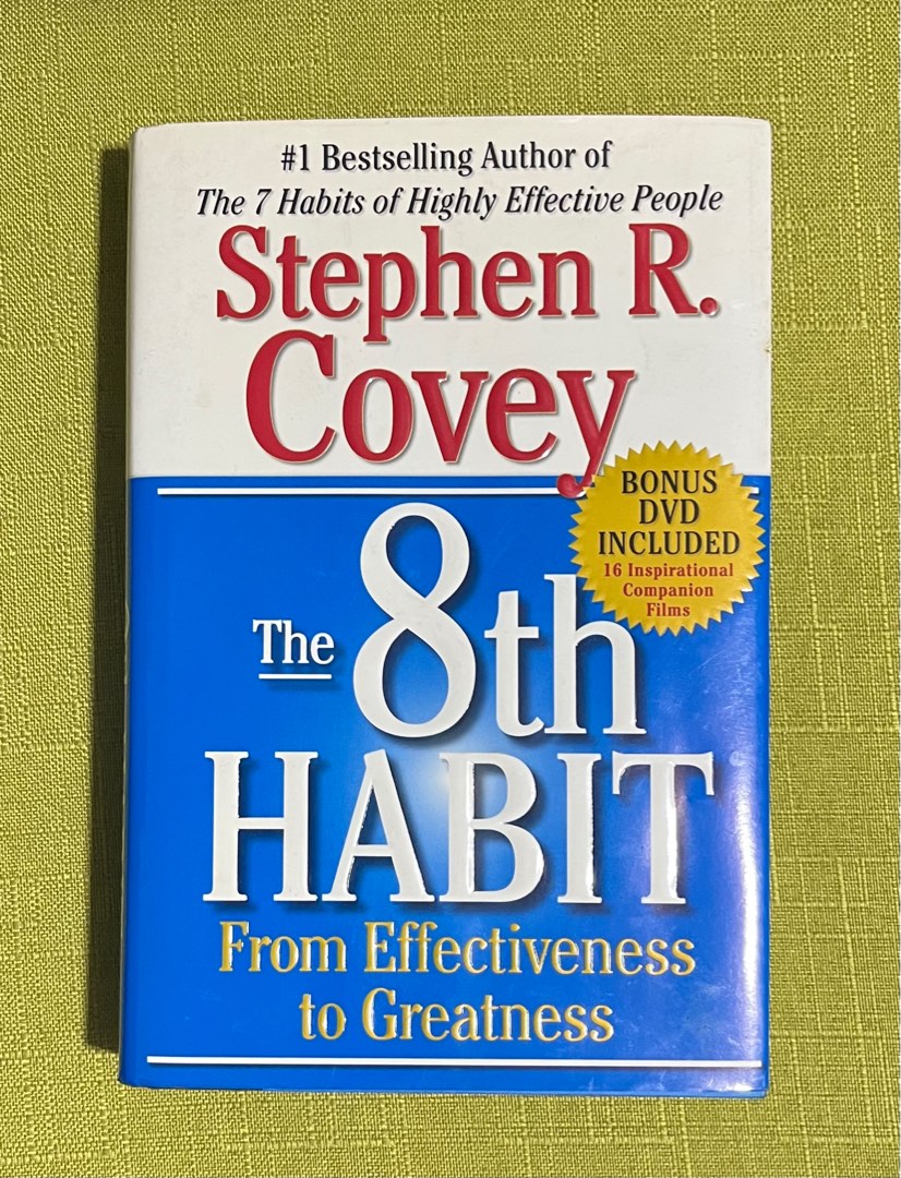 The 8th Habit - Stephen Covey, Hobbies &amp; Toys, Books &amp; Magazines ...