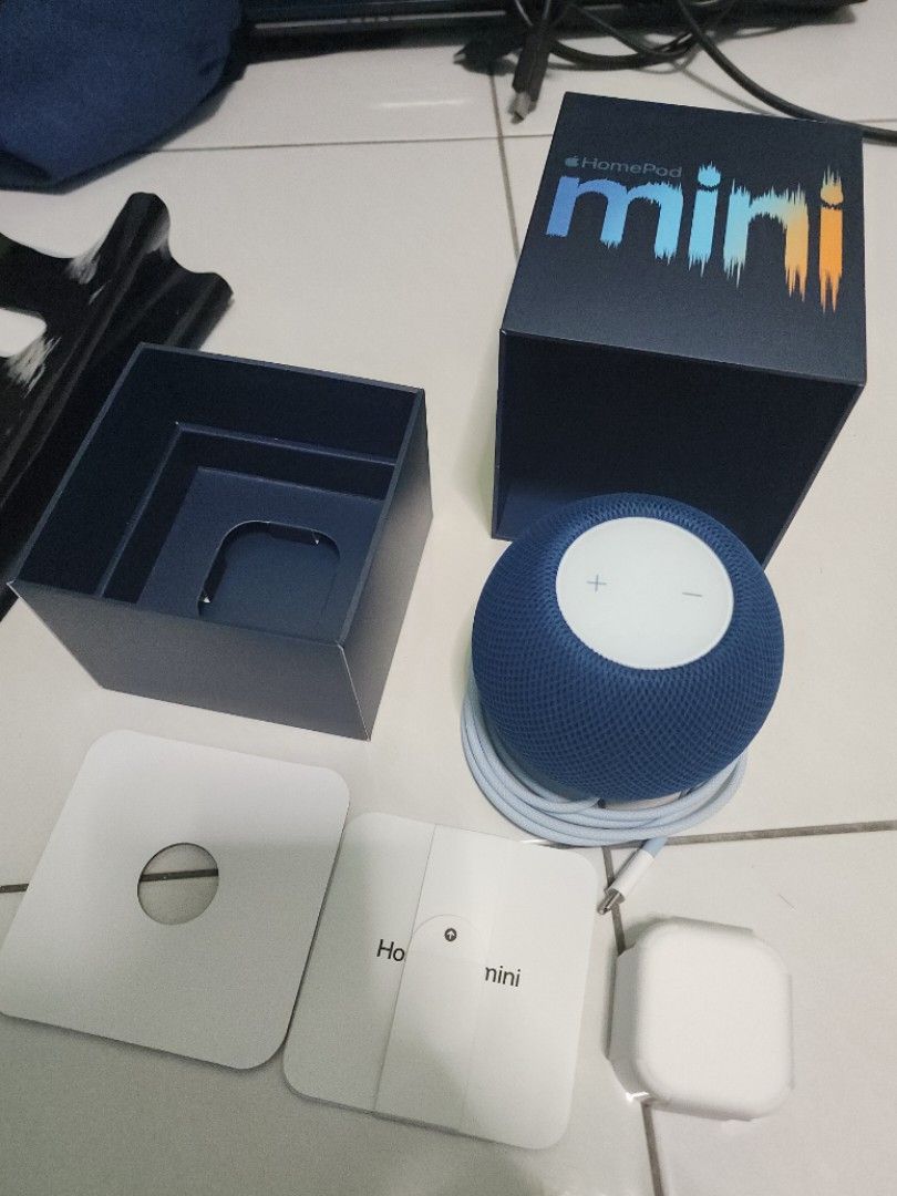 [UNSEALED] APPLE HOMEPOD MINI (BLUE)63206819275777110