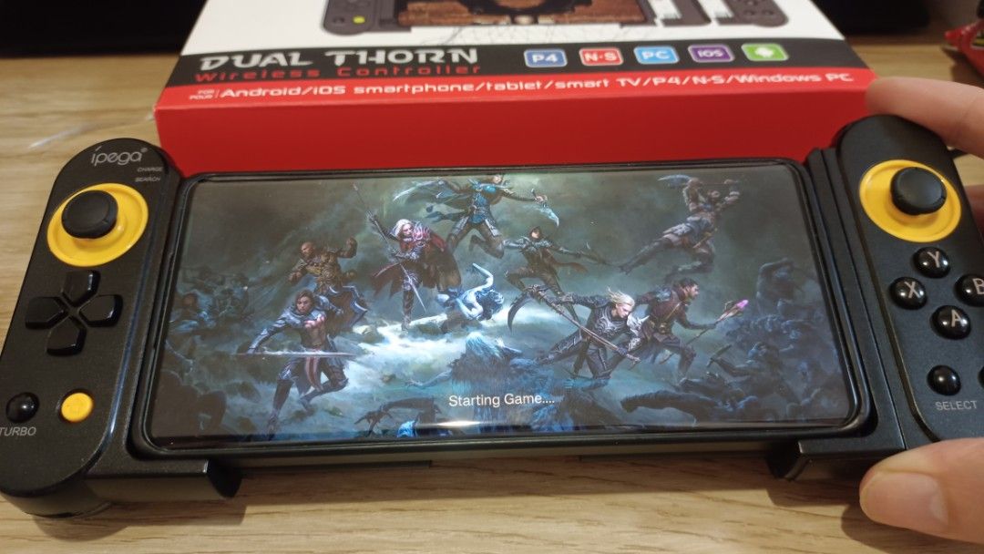 ⭐ Ipega Dual Thorn wireless controller PG 9167 Android iOS smartphone tablet Windows PC gaming game (Category: Controllers) located in Las Pinas. Submitted by benjamintravis (Listing ID 1339636885, Image 1). Description: ⭐ Ipega Dual Thorn wireless controller PG 9167 Android iOS smartphone tablet Windows PC CHECK MY OTHER ITEMS. Gcash accepted. Booking by buyer or pick-up. Please follow my profile for new items and updates. Thank you.