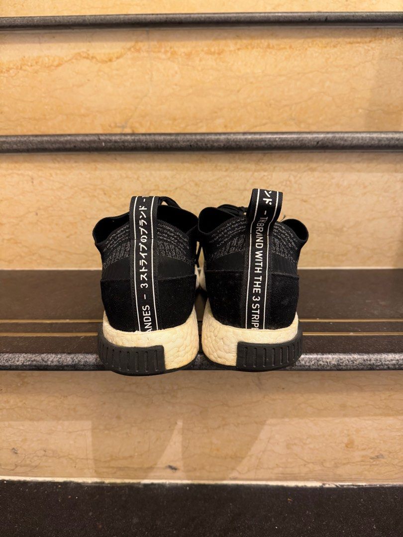 Adidas nmd racer black discount