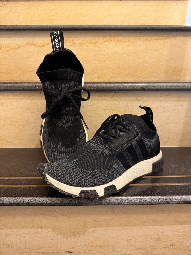Adidas nmd racer black clearance