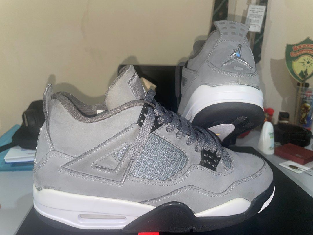 Air Jordan 4 Cool Grey 2019 AJ4 Men s Fashion Footwear Sneakers on Carousell