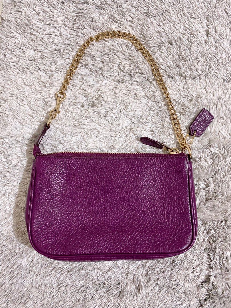 Coach nolita wristlet 19 in polished pebble leather outlet