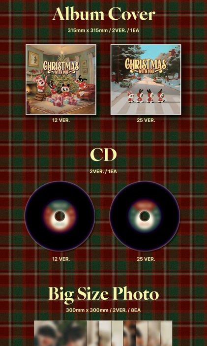 現貨｜BANG&JUNG&YOO&MOON [Christmas With You ] BJYM B.A.P