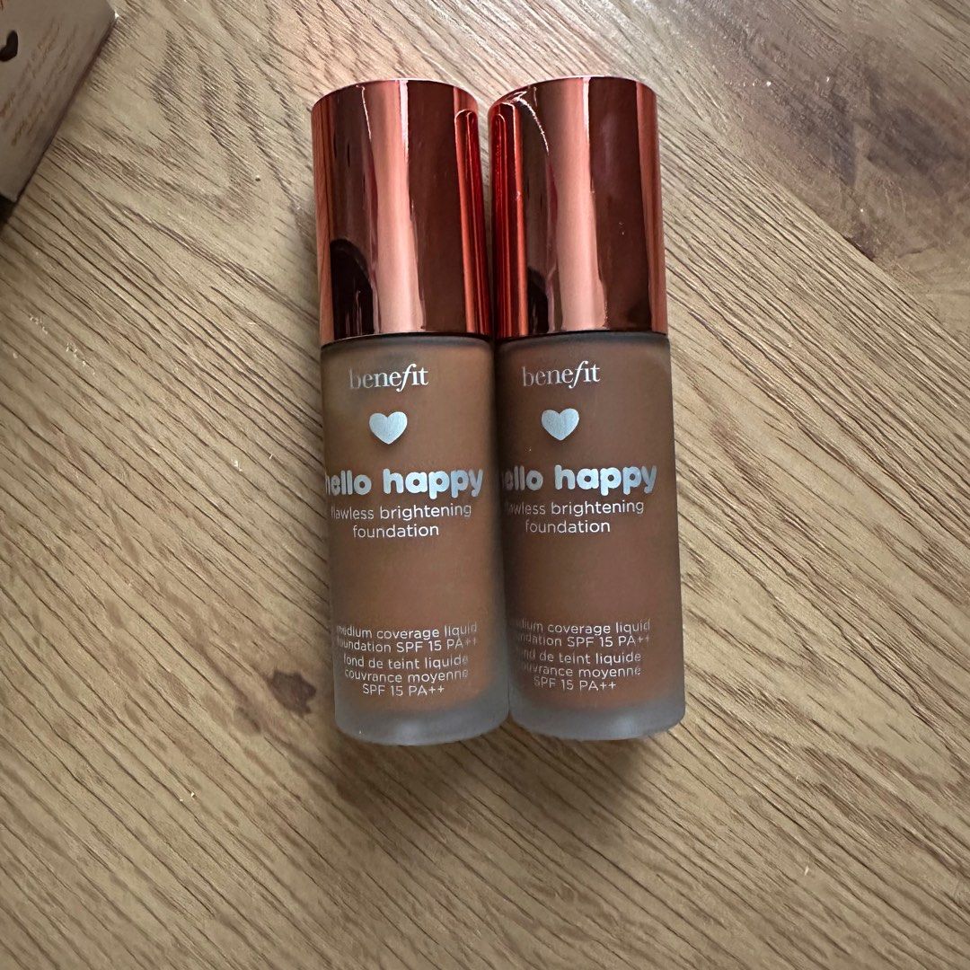 Benefit Hello Happy Foundation (Category: Makeup) located in Manila. Submitted by highbloom (Listing ID 1339638363, Image 3). Description: - 700 for all 3 - please check shades before offering - unopened .