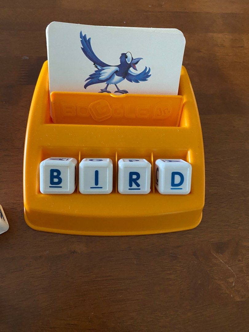 Hasbro Boggle Junior Game (without box), Hobbies & Toys, Toys & Games ...