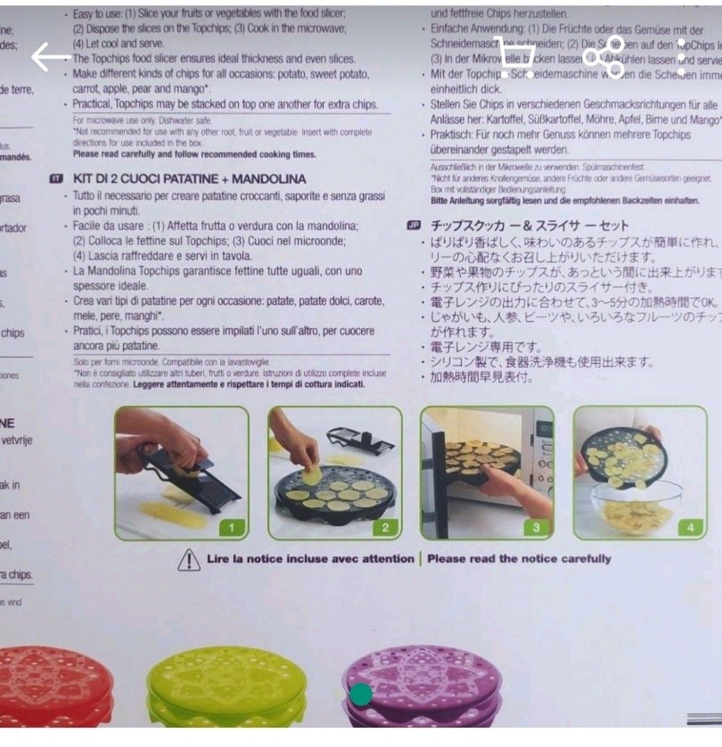 Chips maker set (Category: Cookware & Accessories) located in Kuala Lumpur. Submitted by mkl_99 (Listing ID 1339649544, Image 2). Description: .