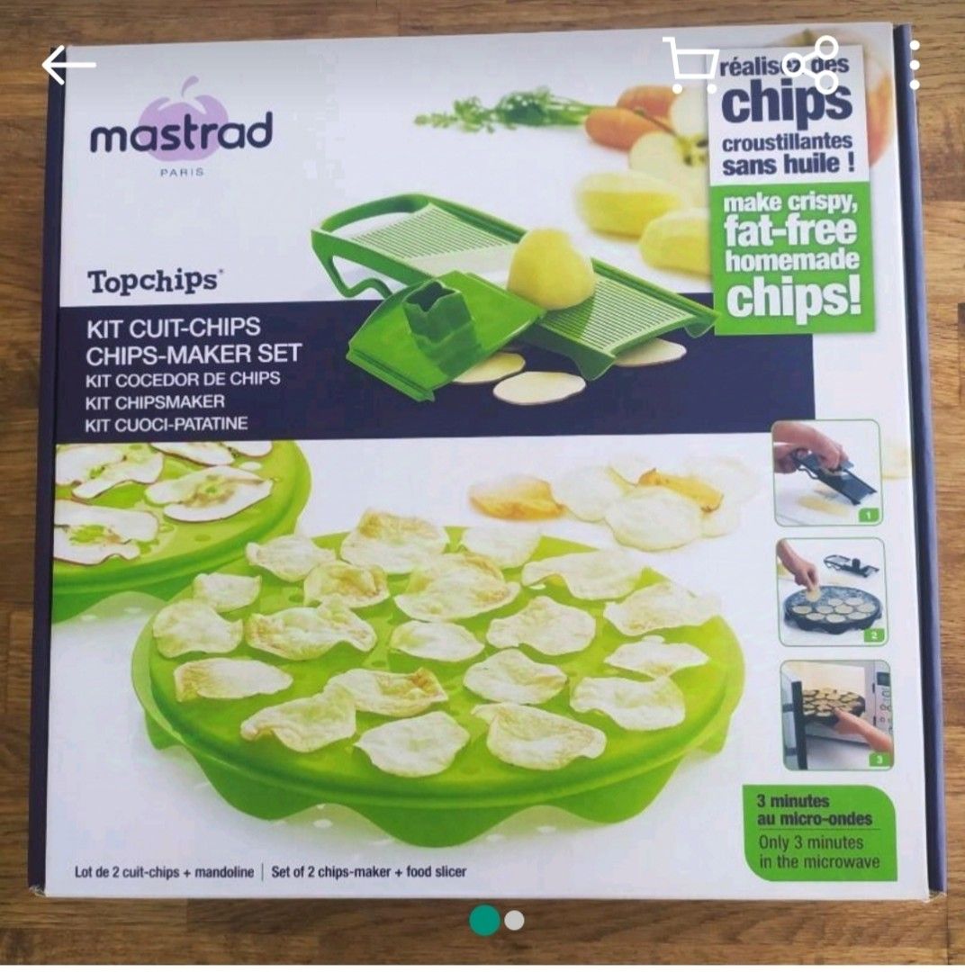 Chips maker set (Category: Cookware & Accessories) located in Kuala Lumpur. Submitted by mkl_99 (Listing ID 1339649544, Image 1). Description: .