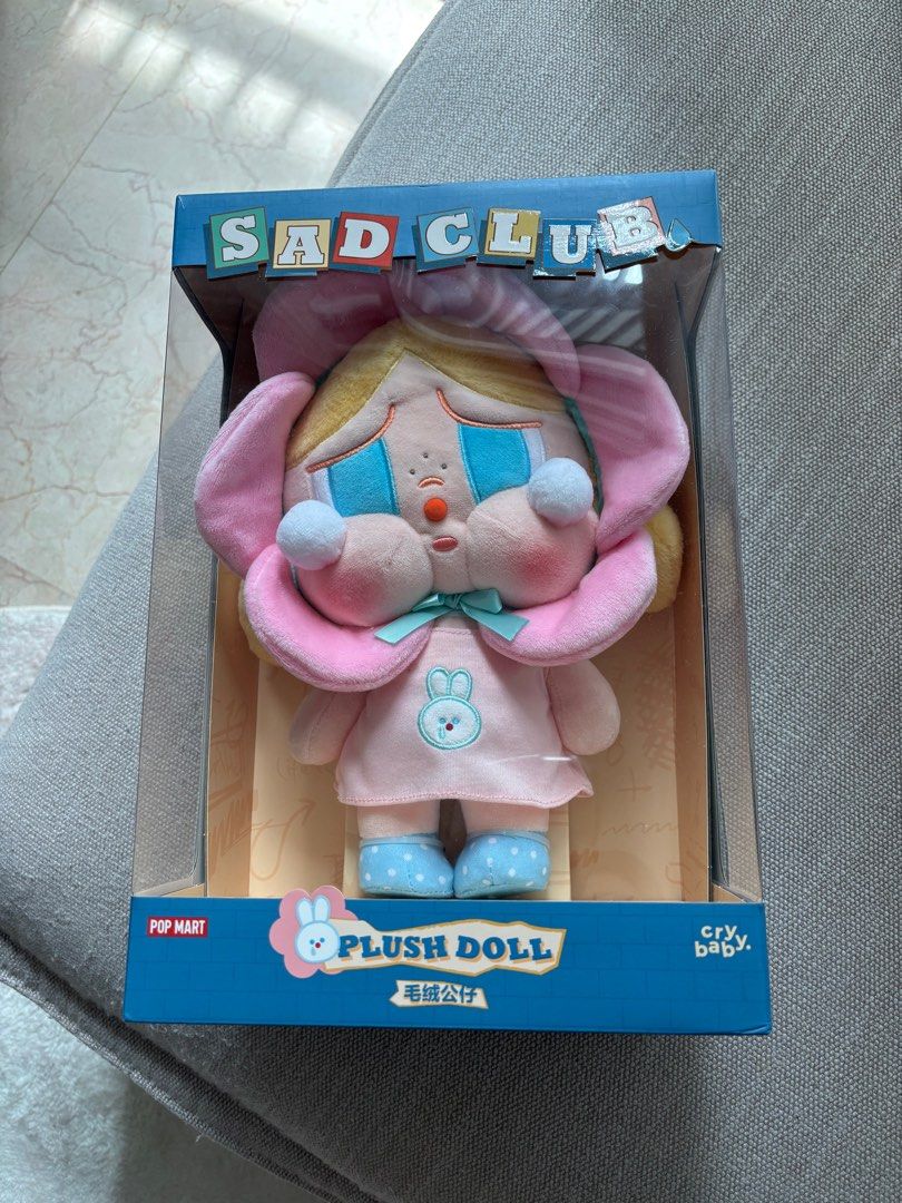 Crybaby Sad Club Plush Toy, Toys & Collectibles, Toys, Plushies