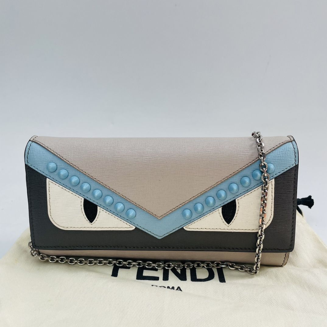 Fendi Studded Wallet Luxury Bags Wallets on Carousell