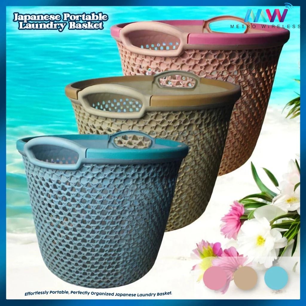 Foldable Japanese Mesh Laundry Basket – Compact and Convenient Storage Solution (Category: Laundry Baskets) located in Paranaque City. Submitted by super_9.9 (Listing ID 1339694521, Image 1). Description: Japanese Mesh Laundry Basket – Lightweight and Foldable for Easy Storage Simplify laundry day with the Japanese Mesh Laundry Basket, designed to be lightweight, breathable, and incredibly easy to store. Crafted from durable mesh, this basket all