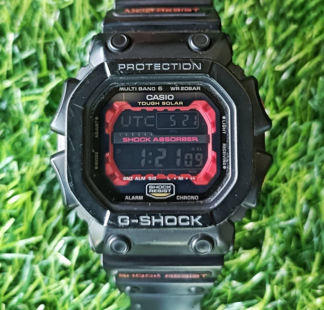 G SHOCK GX56 KING ORIGINAL WATCH GSHOCK SPENDER MERAH JAPAN SET