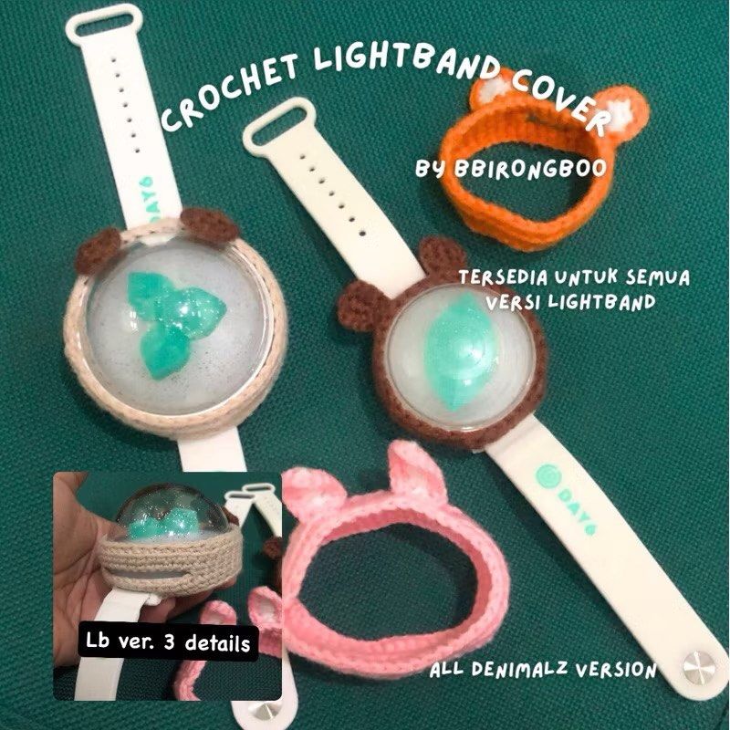 GO] DAY6 Denimalz Lightband Crochet Cover, Hobbies & Toys