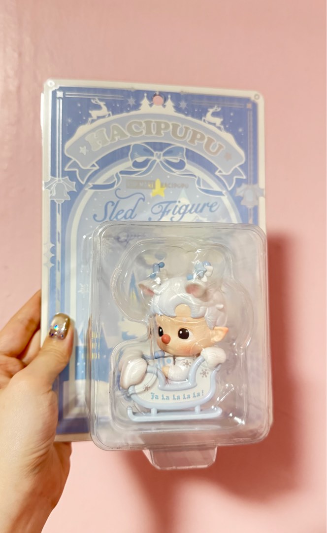 HACIPUPU Sled Figure Special Ver Unboxing Pop Mart Skullpanda The Stocking Surprise and Hacipupu Sled Figure  Special Ver.