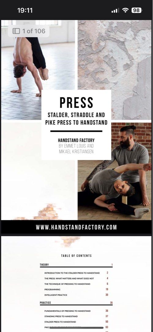 Handstand Program （分類：其他運動配件）位於 Hong Kong。 由 supergreenie 提交（商品編號 1339664343，圖片 1）。簡介： 。