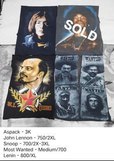 Joh Lennon, Che Guevarra, Lenin, Communist, Wanted, Solo artist, Singer