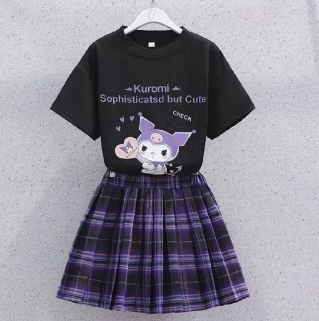 Kuromi Skirt Set (Category: Babies & Kids Fashion) located in Taguig. Submitted by phpreaime (Listing ID 1339713290, Image 2). Description: Kuromi Skirt Set White and Black 399 Last Price Brand New Sizes Available: 110 120 130 140 150 160 Location: Taguig City Pick up via Grab or Lalamove to be handled by buyer Shpee checkout available but different price..