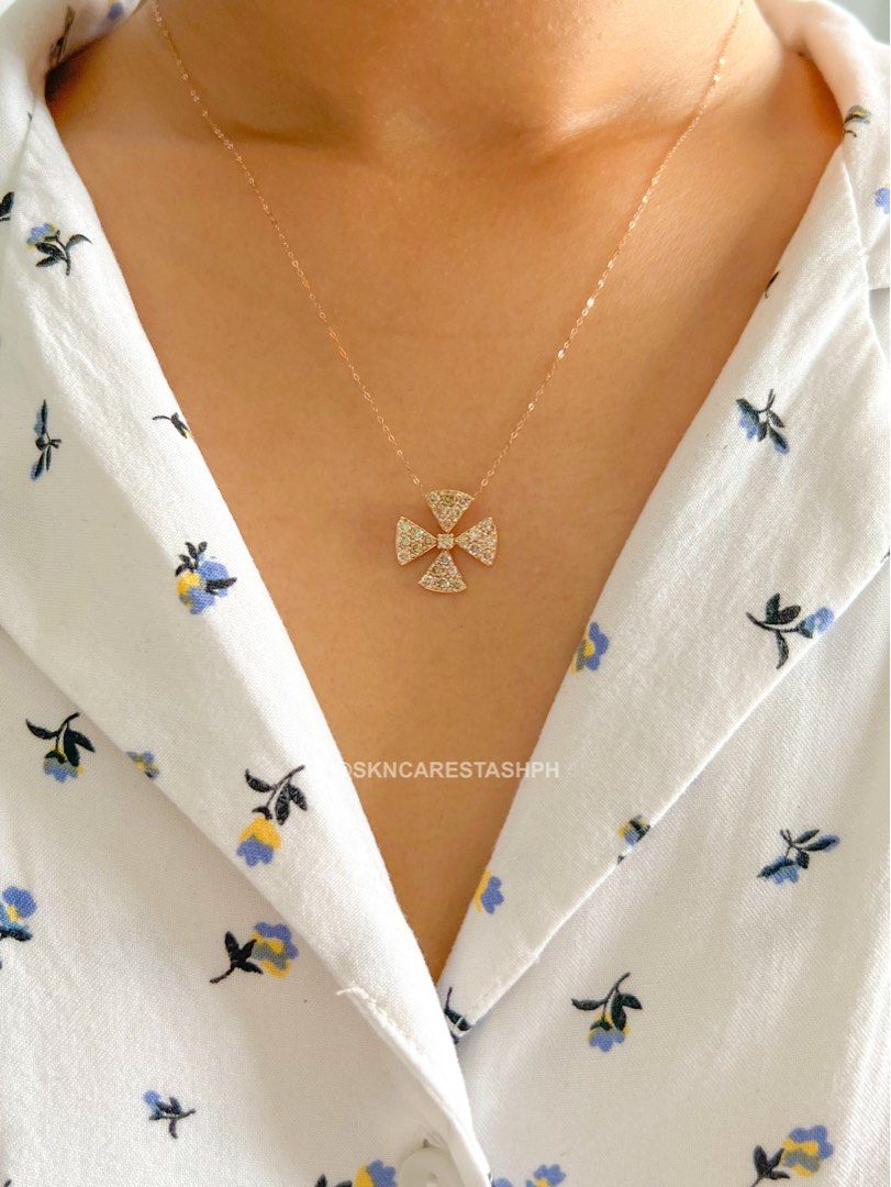 Maltese Cross Diamond Necklace (Category: Necklaces) located in Manila. Submitted by skncarestashph (Listing ID 1339727263, Image 2). Description: ✨ Maltese Cross Diamond Necklace 📌1 TCW (w/ cert) 📌1.43g 💎 Natural Earth Mined Diamond 💎 18k Rose Gold 💎45cm Adjustable 🇯🇵 Japan Setting.