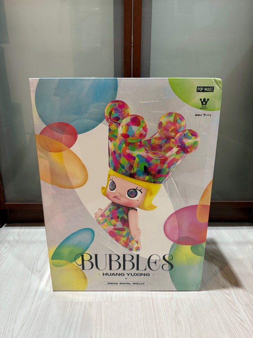 Mega royal molly bubbles 400% Huang yuxing, Hobbies & Toys