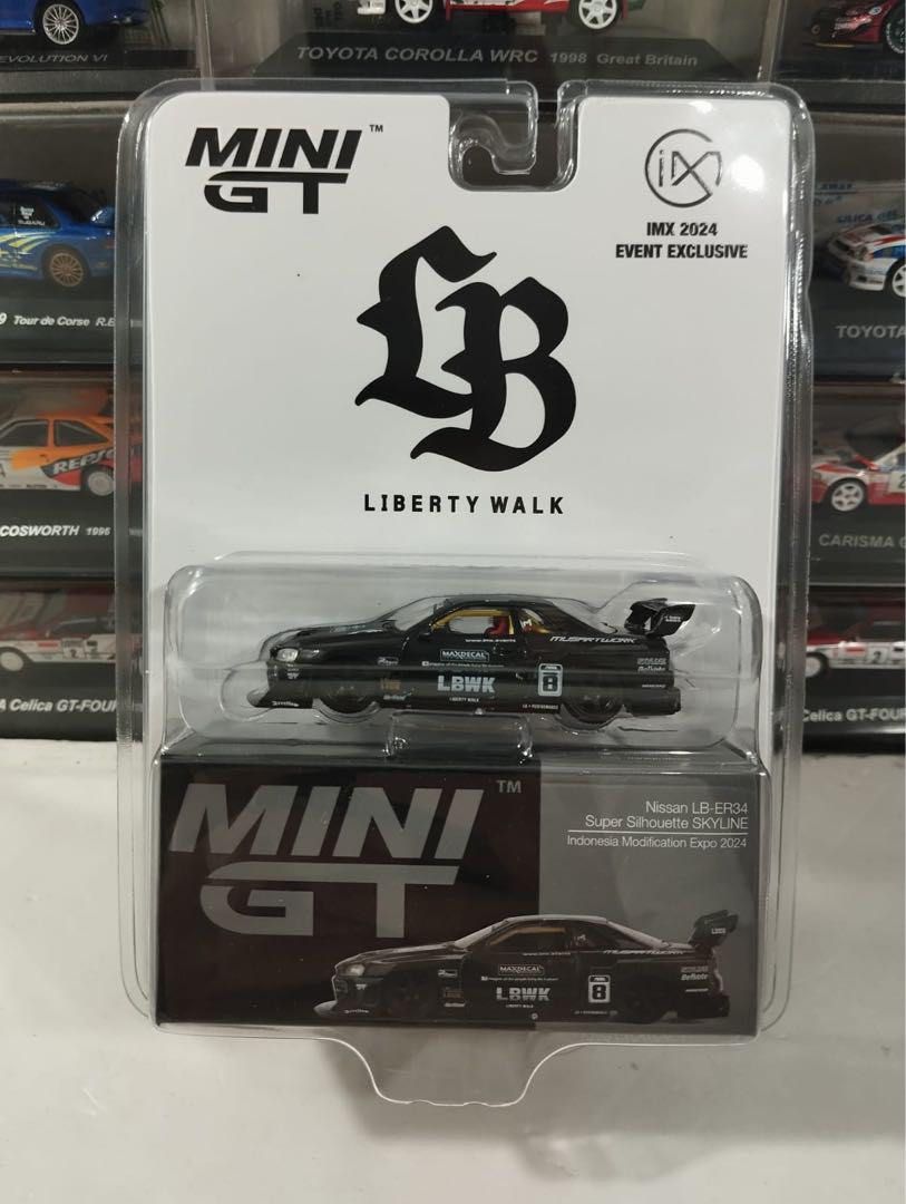 Mini GT #797 LBWK IMX限定日産LB-ER34 最後4盒）Mini gt #797 LBWK IMX Limited Nissan LB-ER34, 興趣
